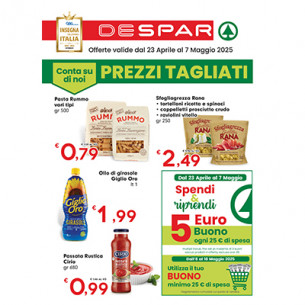 volantino Volantino despar dal 23 aprile al 7 maggio dal 23/04/2025 al 07/05/2025